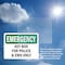 Signmission Key Box For Police And EMS Only!, 10 in W x Rectangle, Vinyl Decal OS-2PACK-EM-D-710-L-10341 - alternate 5